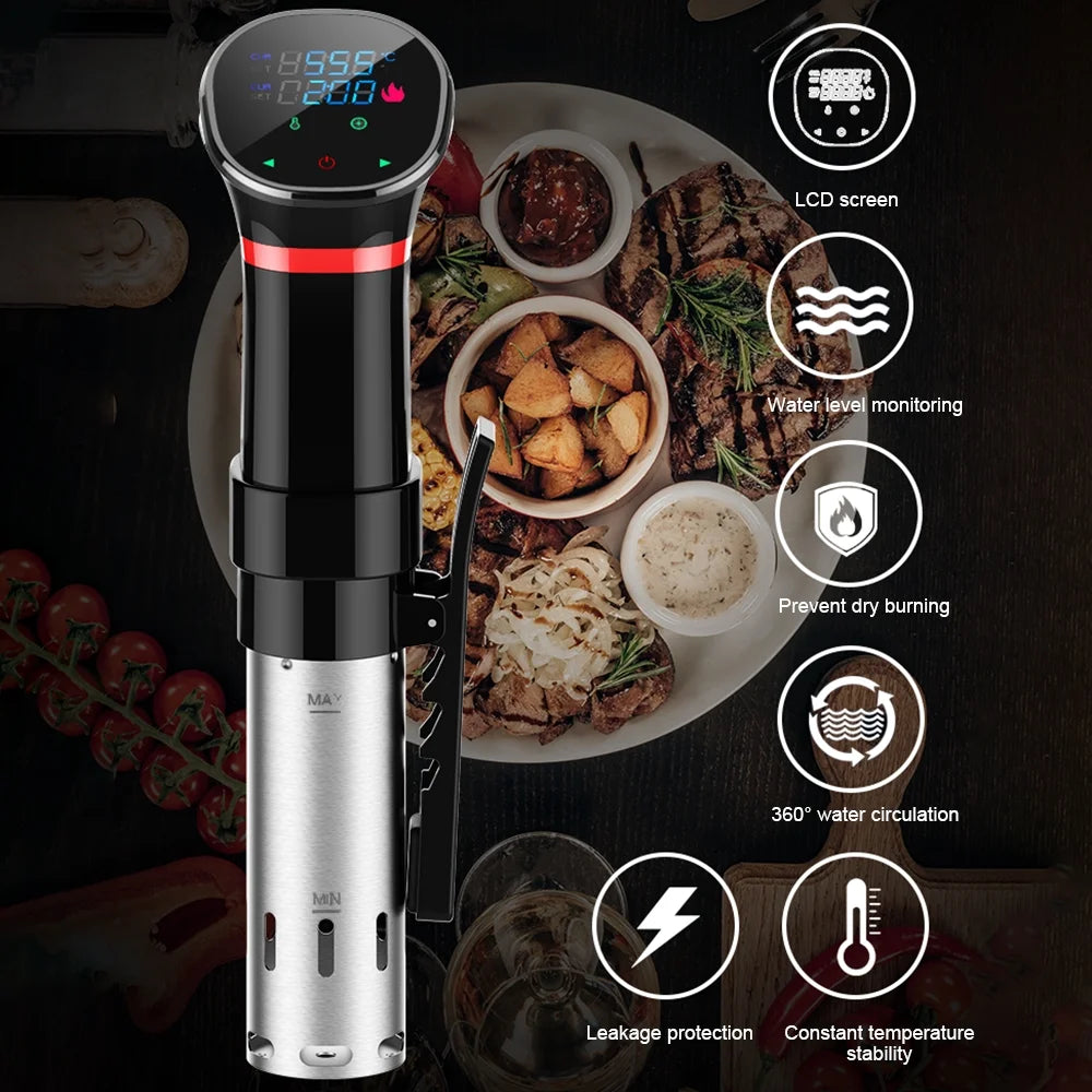Waterproof LCD Sous Vide Cooker C347073