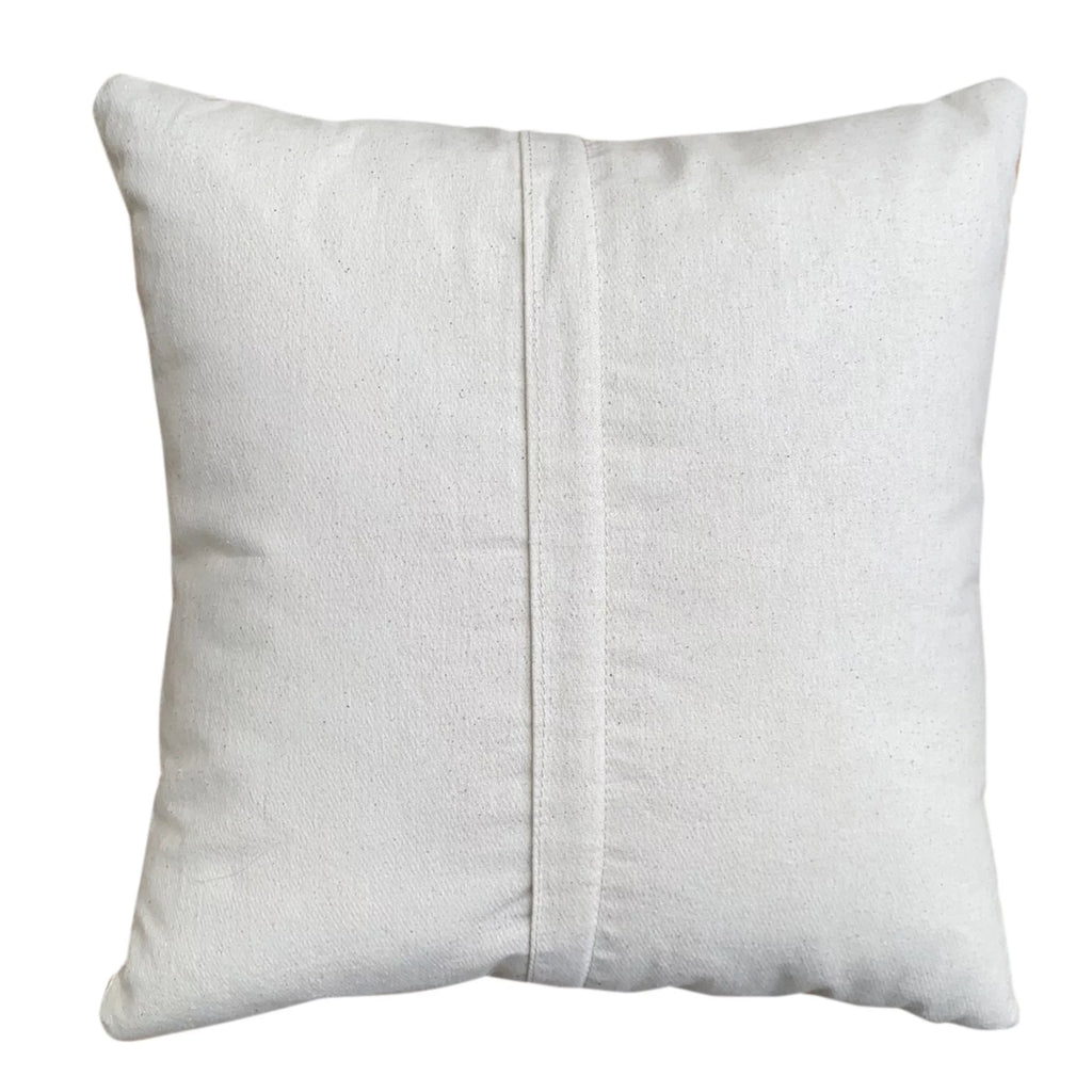 17 x 17 Inch 2 Piece Cotton Throw Pillow Set H90624