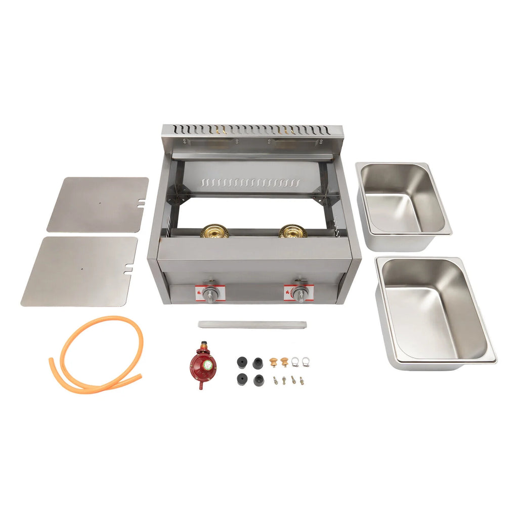 Commercial Gas Fryer Stainless Steel W225733