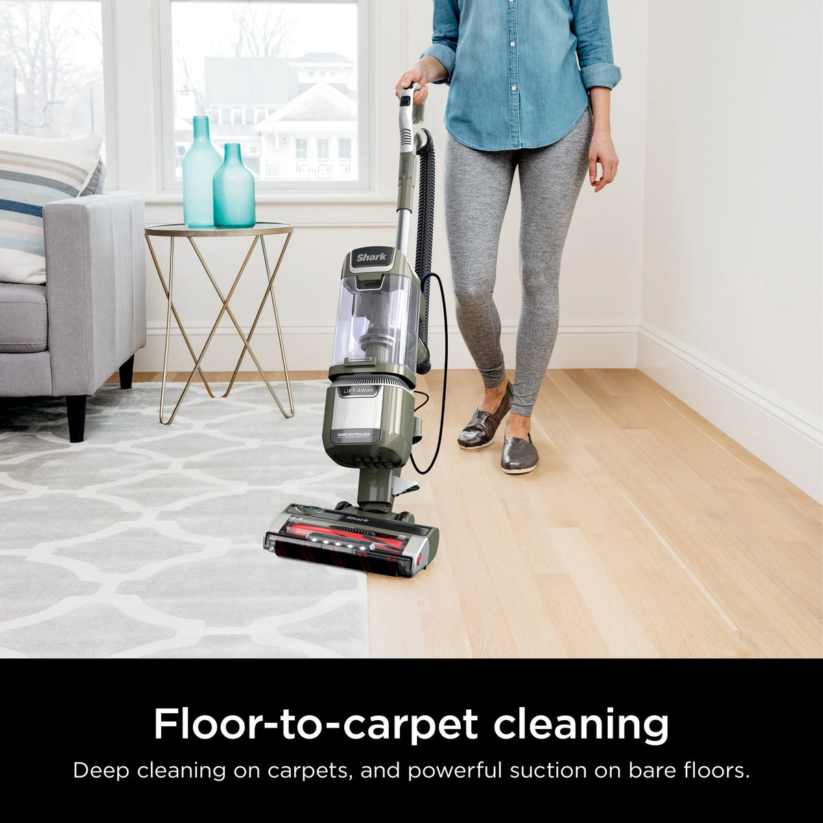 Upright Vacuum Cleaner with DuoClean PowerFins and Odor Neutralizer X223