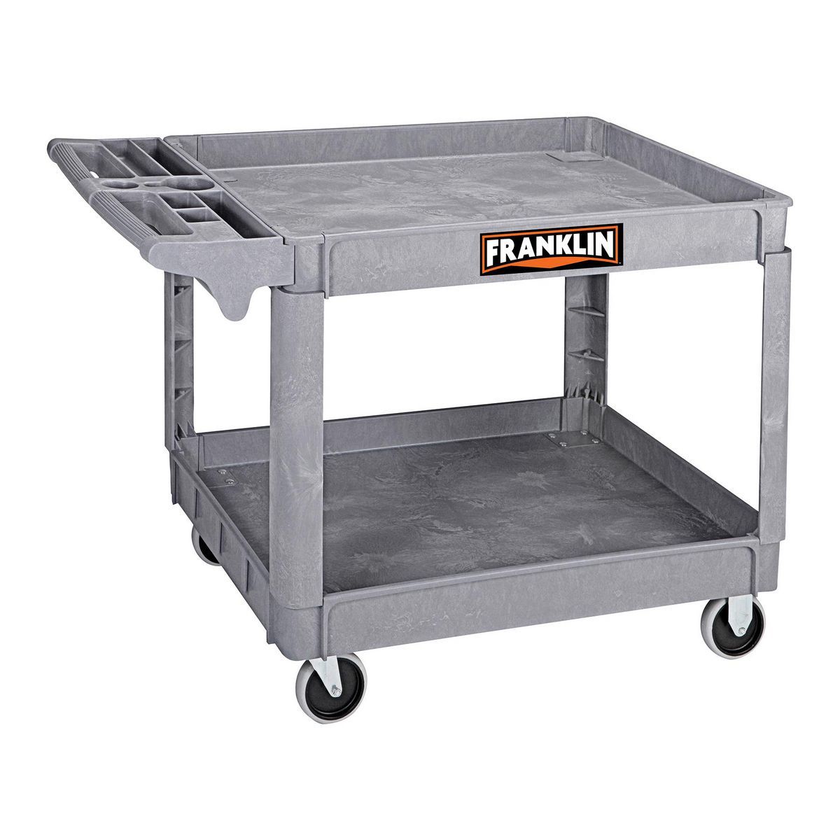 36 in. x 24 in. 2 Shelf Utility Cart H4030