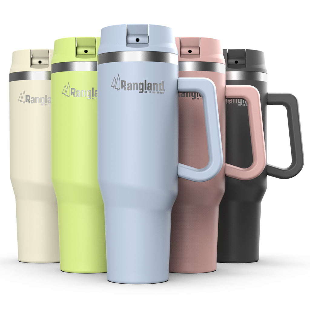 40 oz Insulated Tumbler with Handle and Carrier Bag G66463