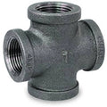 Black Malleable Cross Fitting Q751650