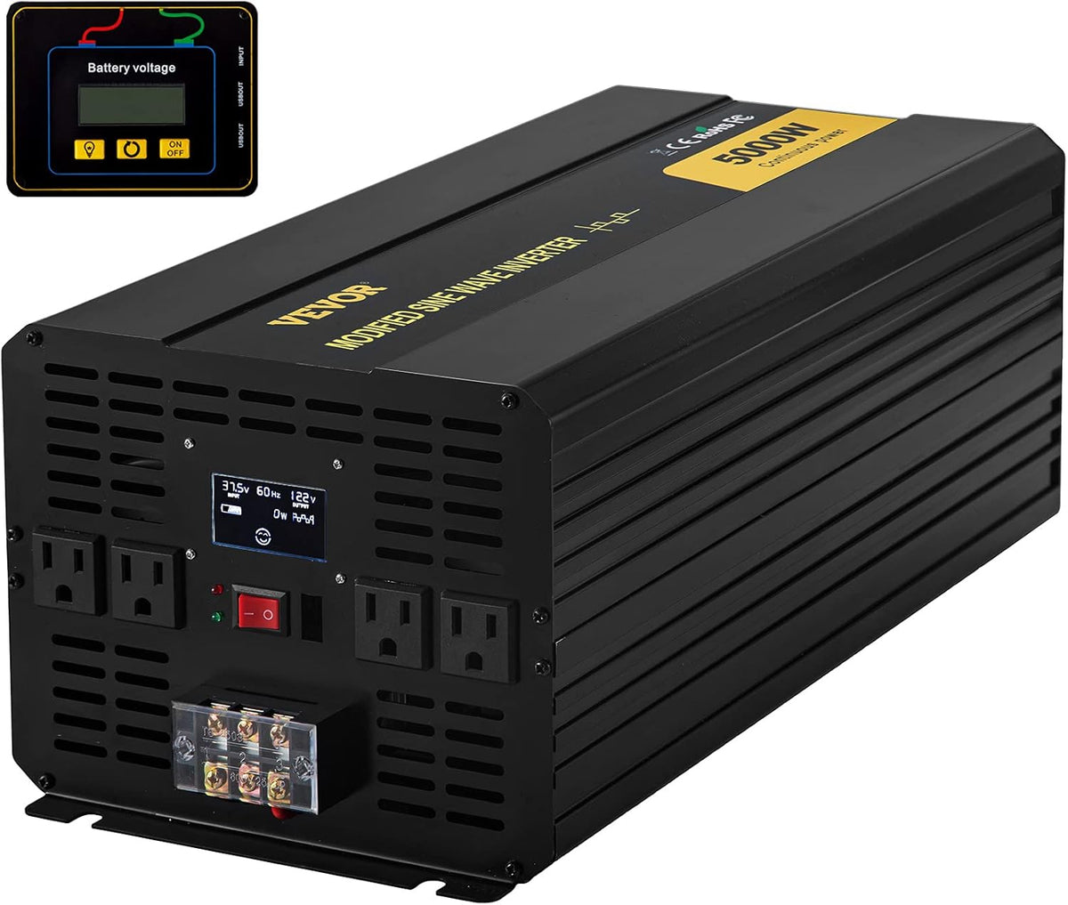 5000W Modified Sine Wave Power Inverter with LCD Display E183641