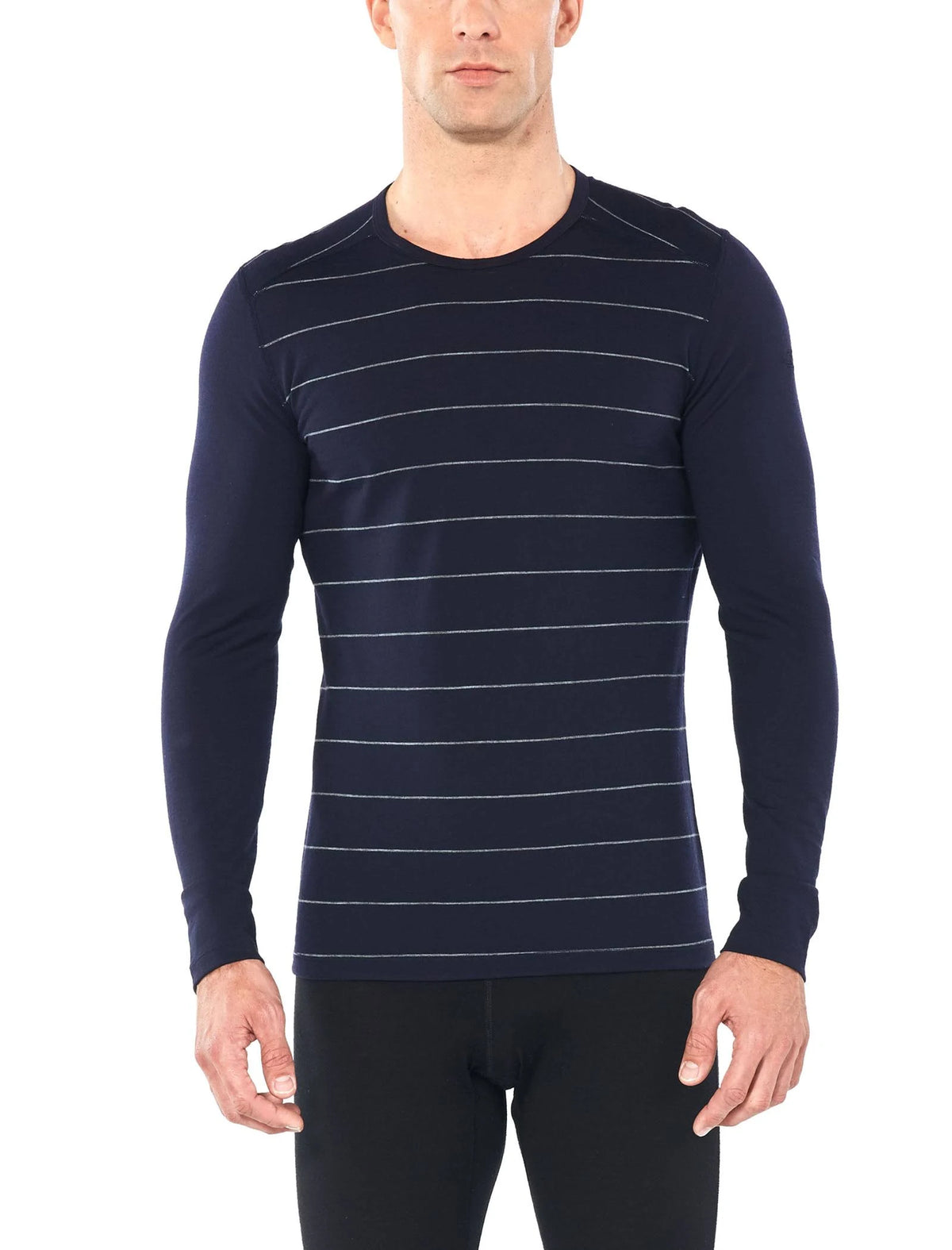 Midnight Navy Men's 200 Oasis LS Crewe L633