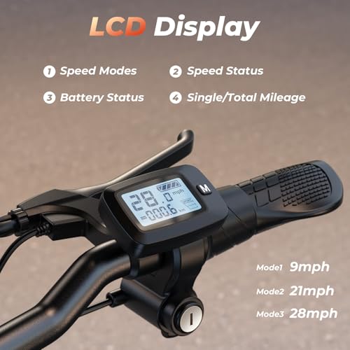 Electric Scooter with Seat, Adjustable Seat & Handlebar, Pneumatic Tire S1605