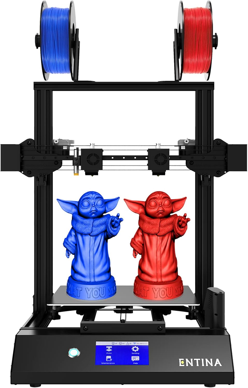 3D Printer with Independent Dual Extruder, 300x300x400mm G76508
