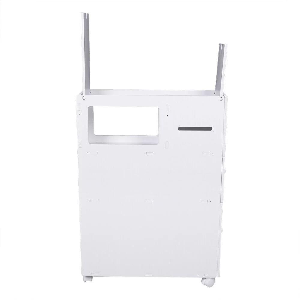 Slim Bathroom Storage Cabinet Floor Standing Organizer Shelves M867704