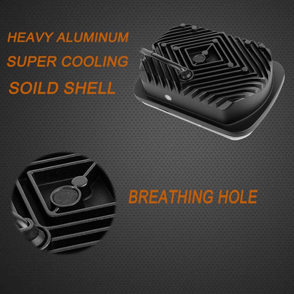 120W Rectangle 7x6 5x7 LED Headlights Sealed Beam H4 Plug O619741
