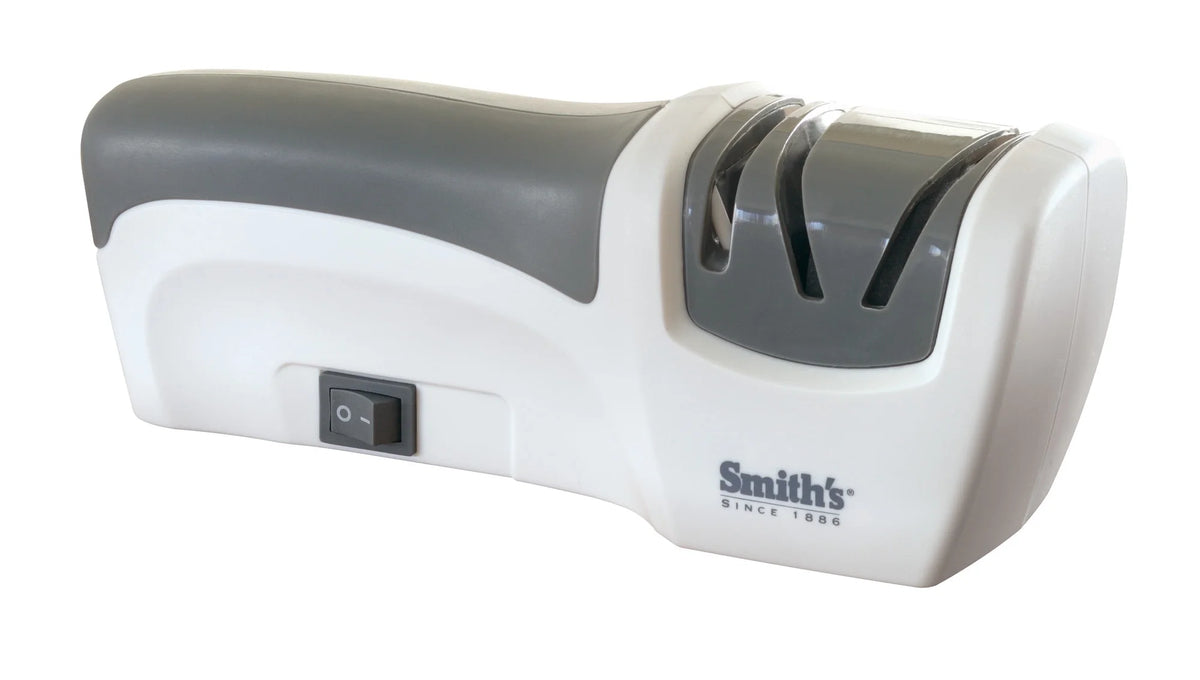 Compact Electric Knife Sharpener White O1662