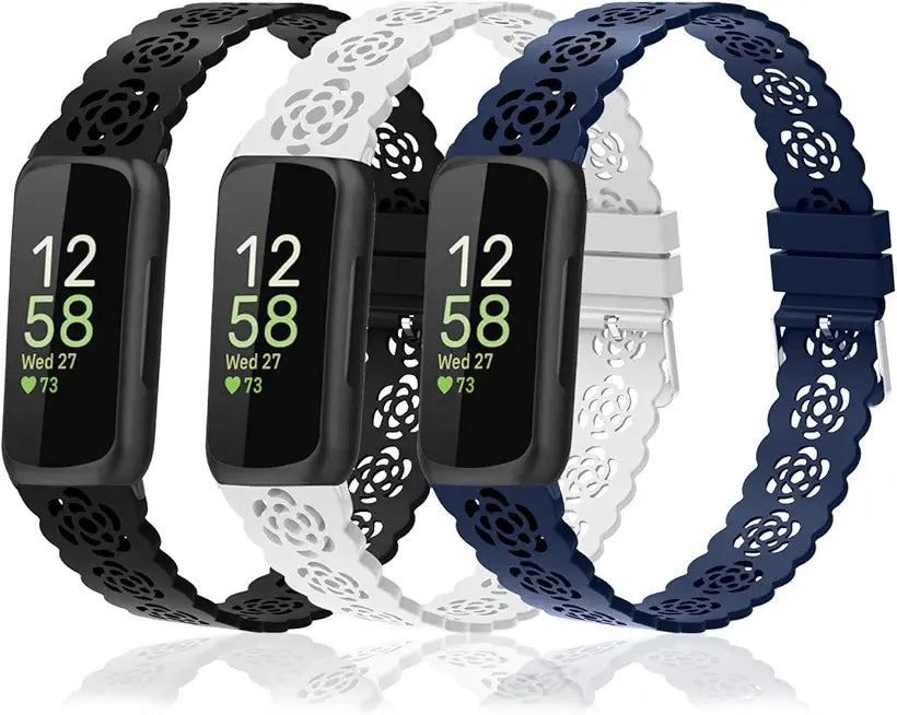 3 Pack Adjustable Breathable Silicone Bands B166890