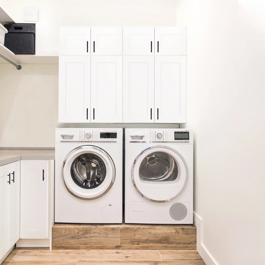 White Shaker Tall Wall Kitchen Cabinet 30x24x12 F957