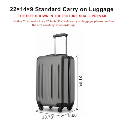 20 Inch Hardside Spinner Suitcase K574405
