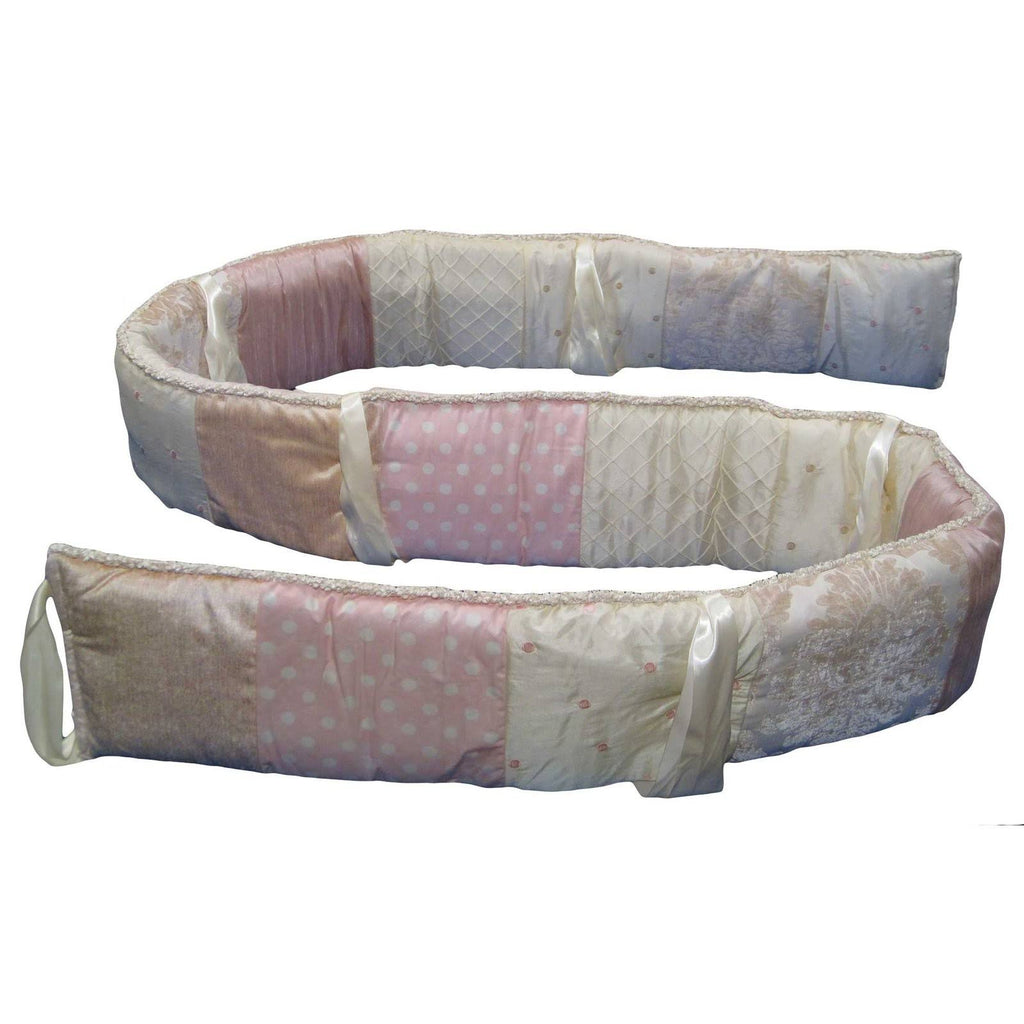 4 Piece Baby Crib Bedding Set with Bumper Y526977