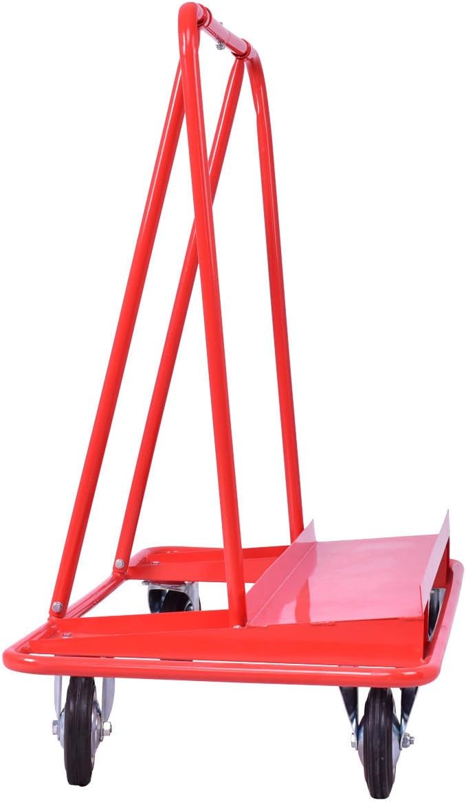 Red Drywall Sheet Cart Dolly K424