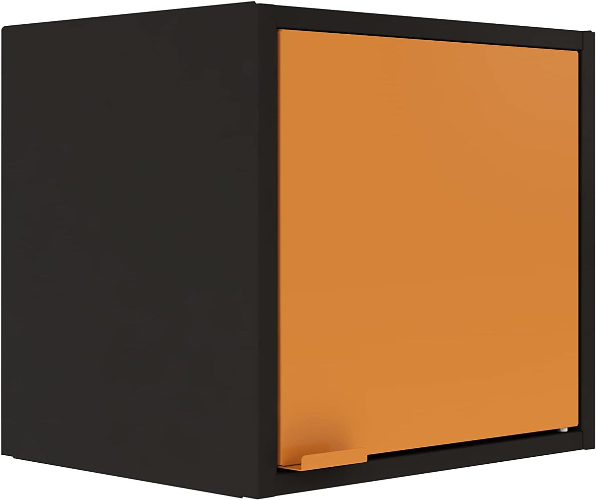 Blue Wall-Mounted Steel Niche Cabinet M125