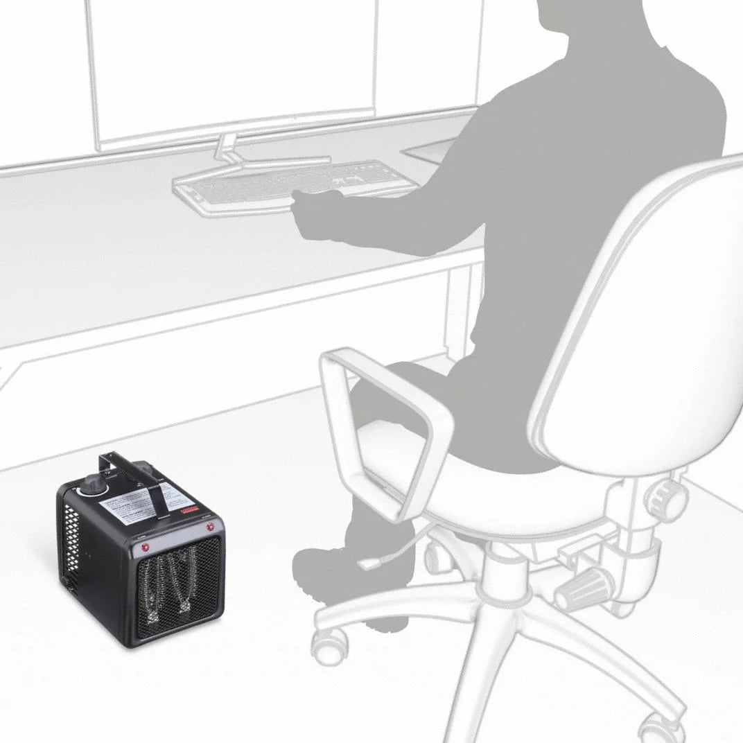 Portable Electric Heater 1000W/1500W Y587728