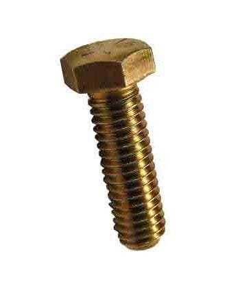 M8 x 35mm Hex Cap Screw Metric Class 10.9 Zinc Yellow Plated Steel (Quantity: 1000 pcs) M382604