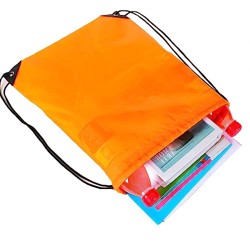 50 Pcs Drawstring Polyester Bags M257244