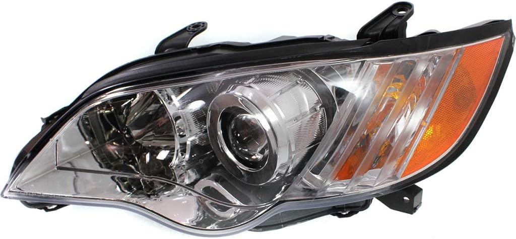 2008 2009 Subaru Legacy Headlight Assembly Passenger Side w/Bulbs G348820