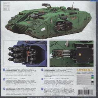 Warhammer 40K Space Marine Land Raider Crusader Redeemer I628019