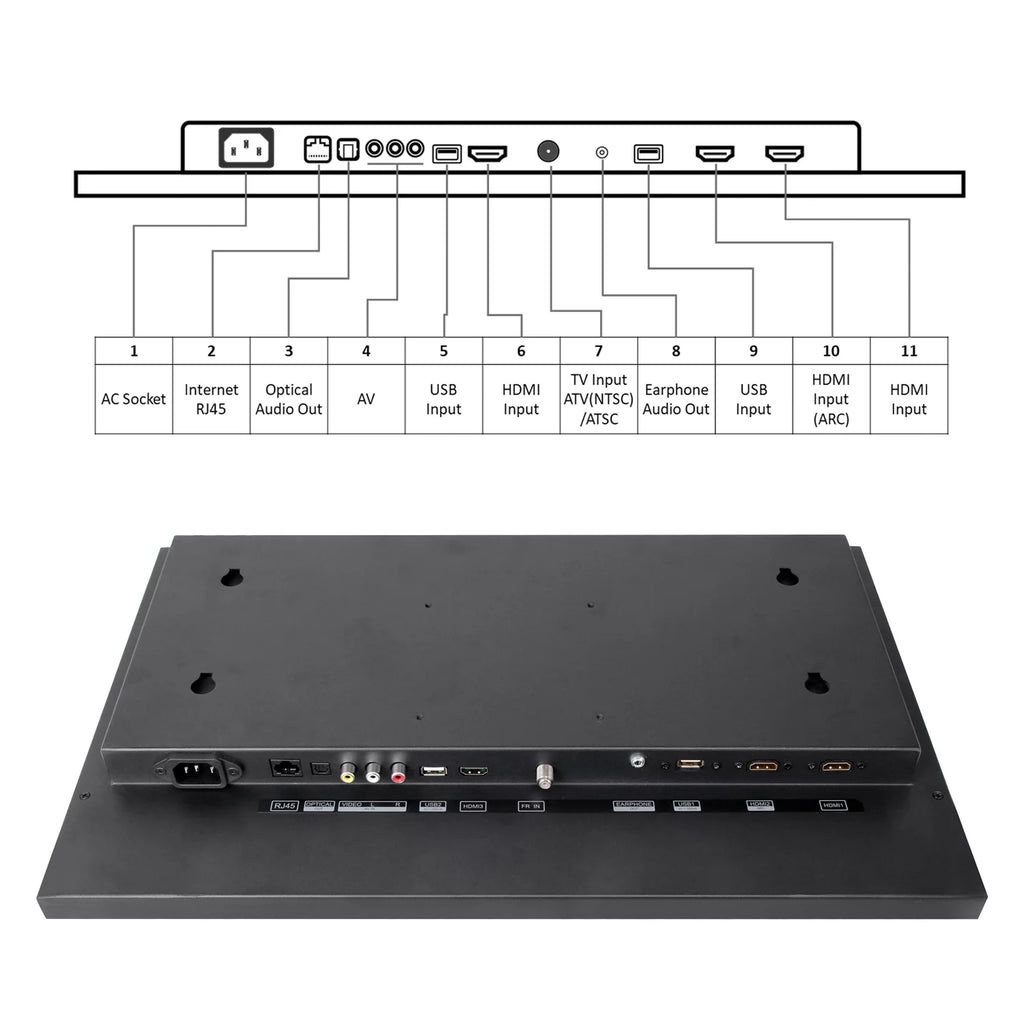 22 inches Waterproof Smart LED TV G670