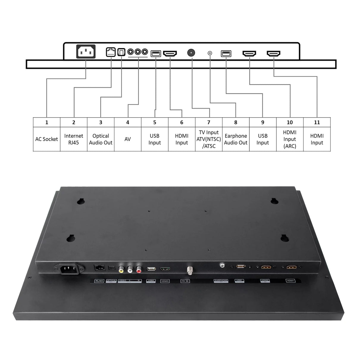 22 inches Waterproof Smart LED TV G670