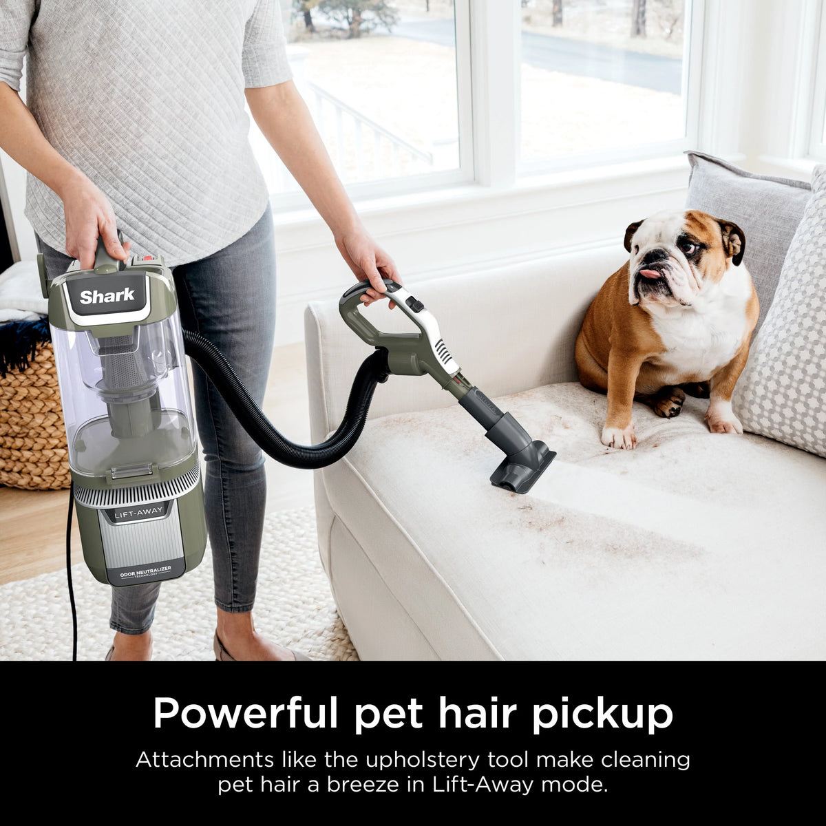 Upright Vacuum Cleaner with DuoClean PowerFins and Odor Neutralizer X223