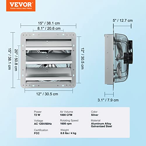 Shutter Exhaust Fan H826887