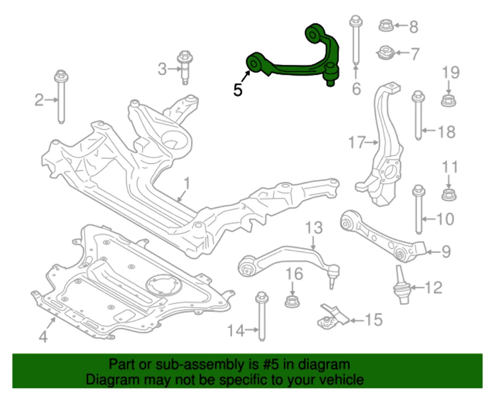 BMW A Arm Camber Adjustment Upp F702