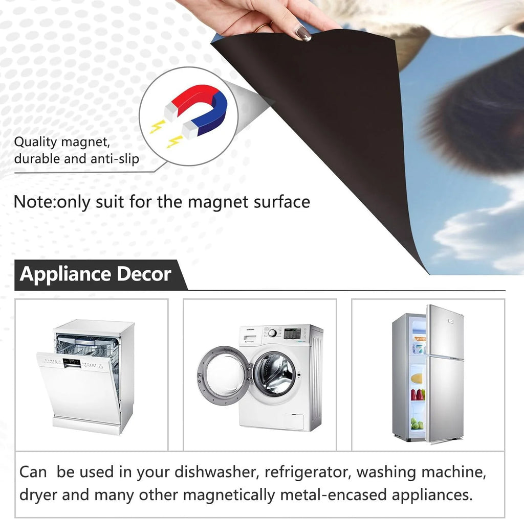 Magnetic Dishwasher Sticker 23x26in U28612
