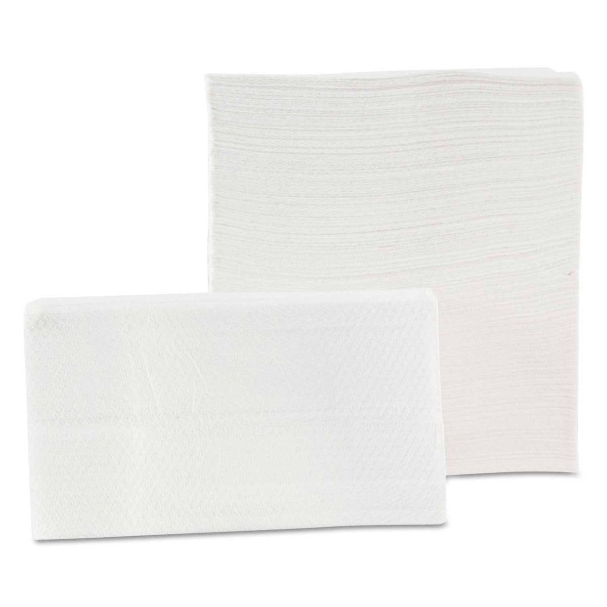 White 1-Ply Tall-Fold Napkins 500/Pack X971536