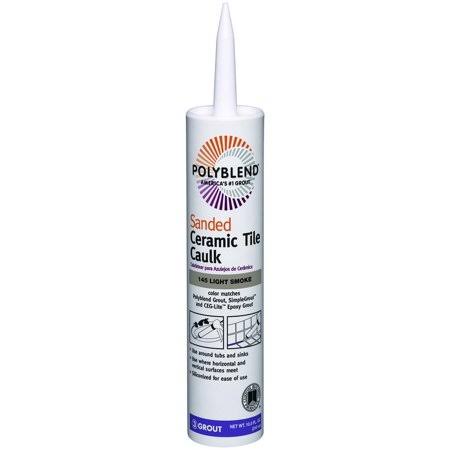 Sanded Caulk Tile LT Smoke, 4 in H330095