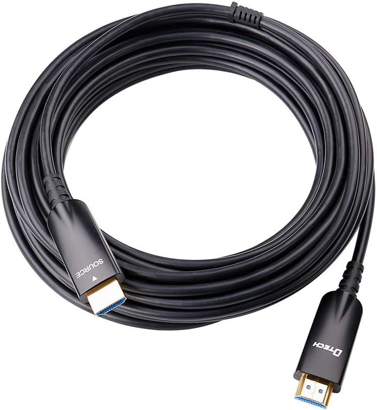 10m Fiber Optic HDMI Cable 4K 30Hz 1080p 60hz Black O8481