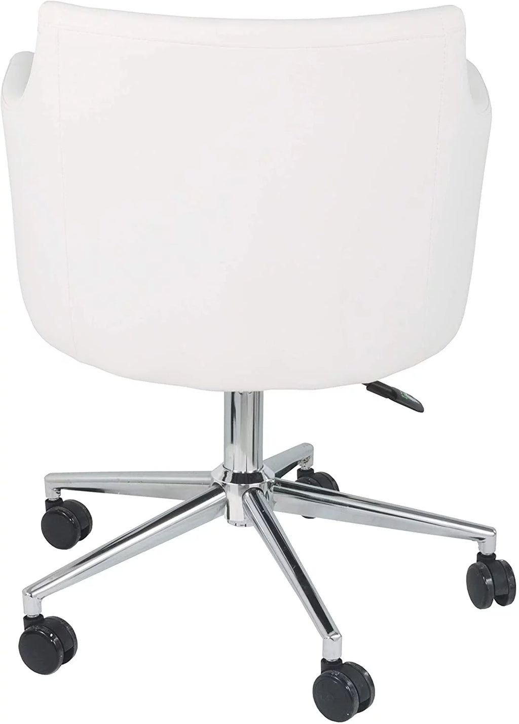 White Adjustable Swivel Office Desk Chair K6171