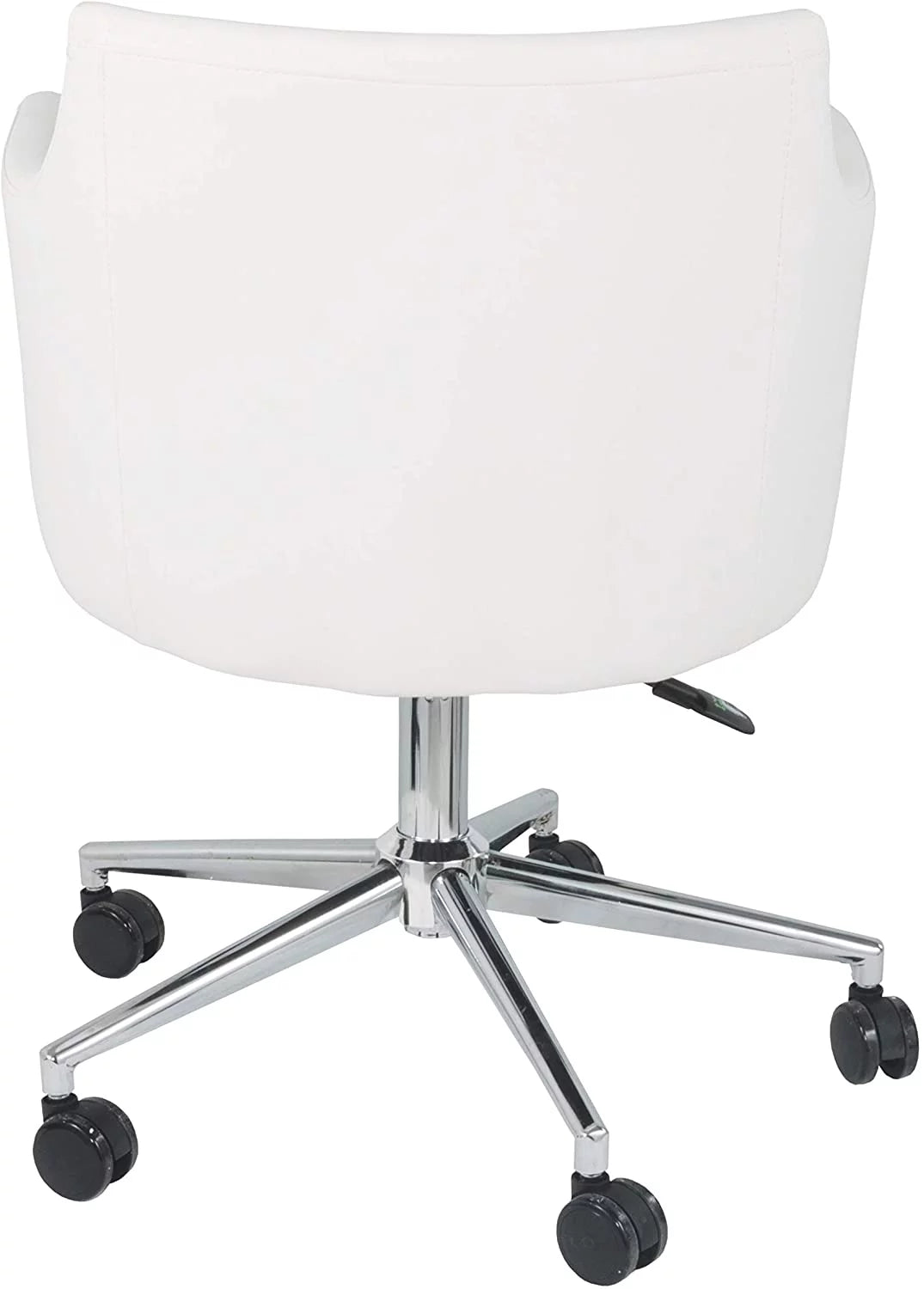 White Adjustable Swivel Office Desk Chair K6171