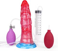 Pink 9 Inch Inflatable Anal Plug & Dildo S506264