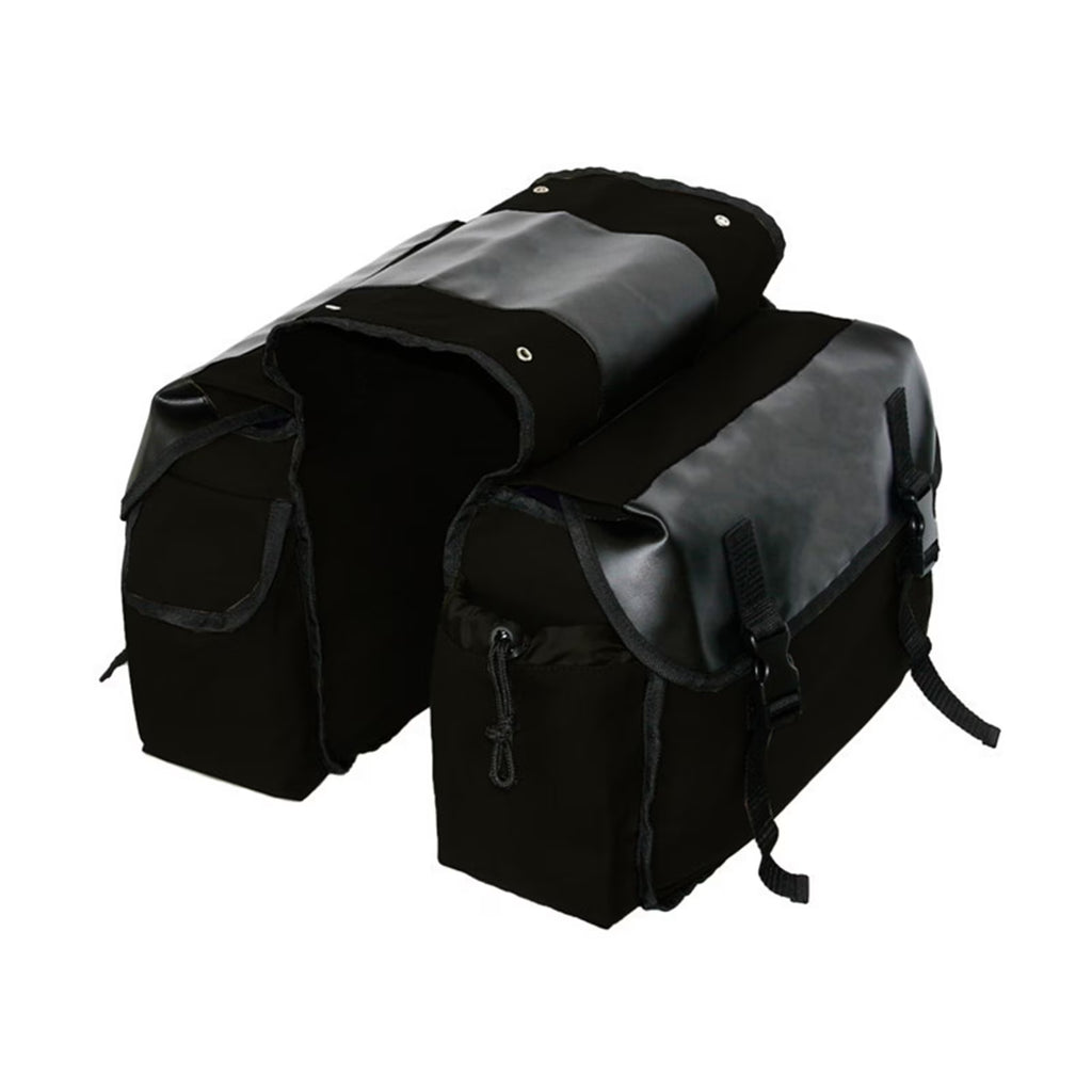 Canvas Waterproof Motorbike Saddle Bag P208507