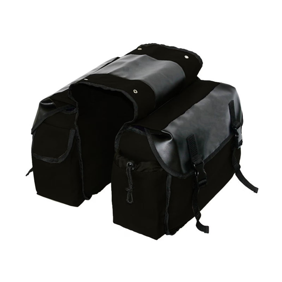 Canvas Waterproof Motorbike Saddle Bag P208507