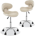 Adjustable Rolling Stool Set Of 2 I6710