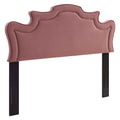 Rose Pink Performance Velvet Headboard B637