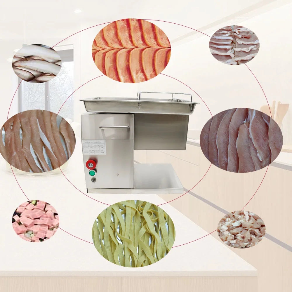 Stainless Steel Meat Cutter with 5mm Blade D436
