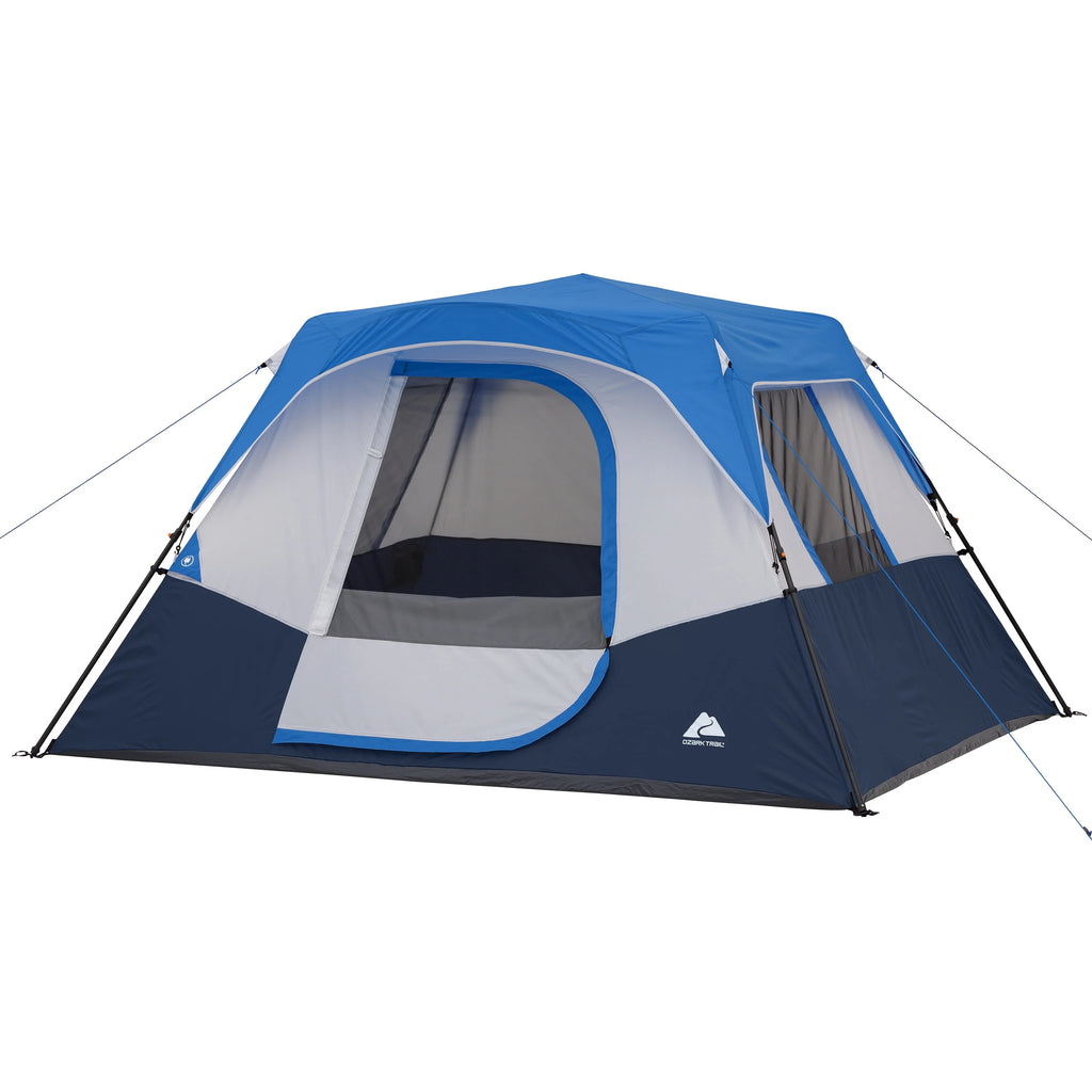 6-Person Instant Cabin Tent with LED Lighted Hub X825003