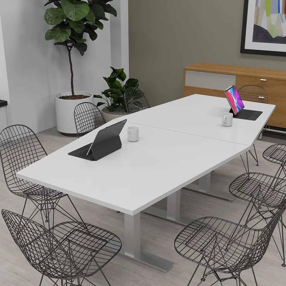 8 Person Hexagon Conference Room Table E47493