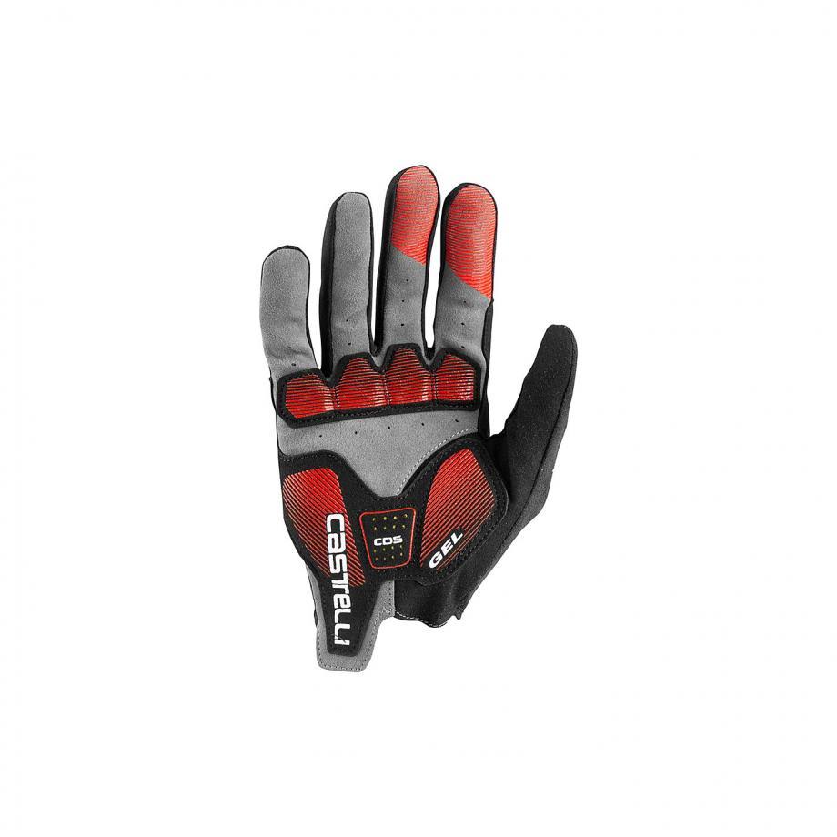 Dark Gray Orange Gel Glove G150