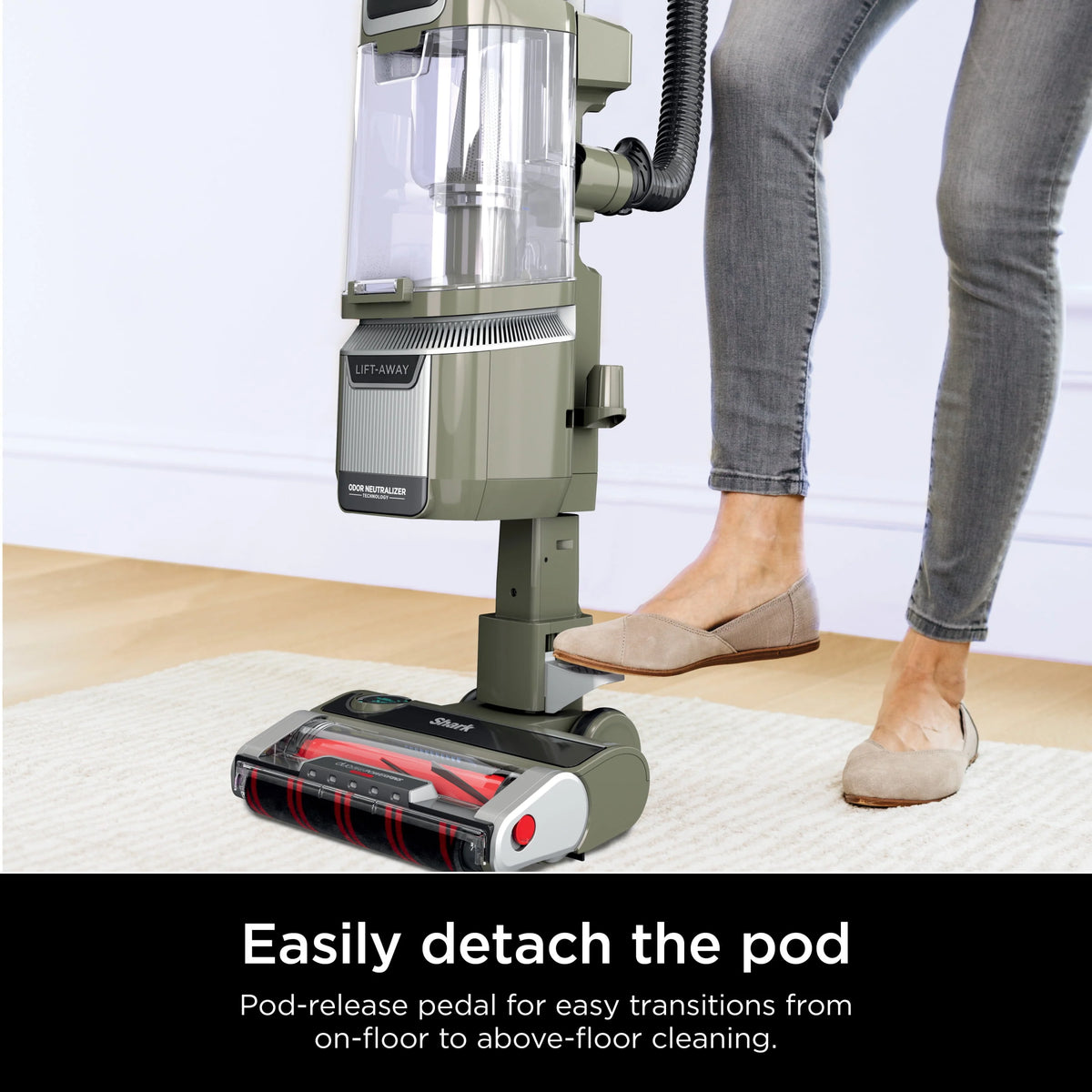 Upright Vacuum Cleaner with DuoClean PowerFins and Odor Neutralizer X223