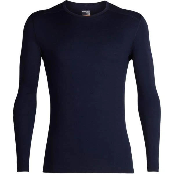 Midnight Navy Men's 200 Oasis LS Crewe L633