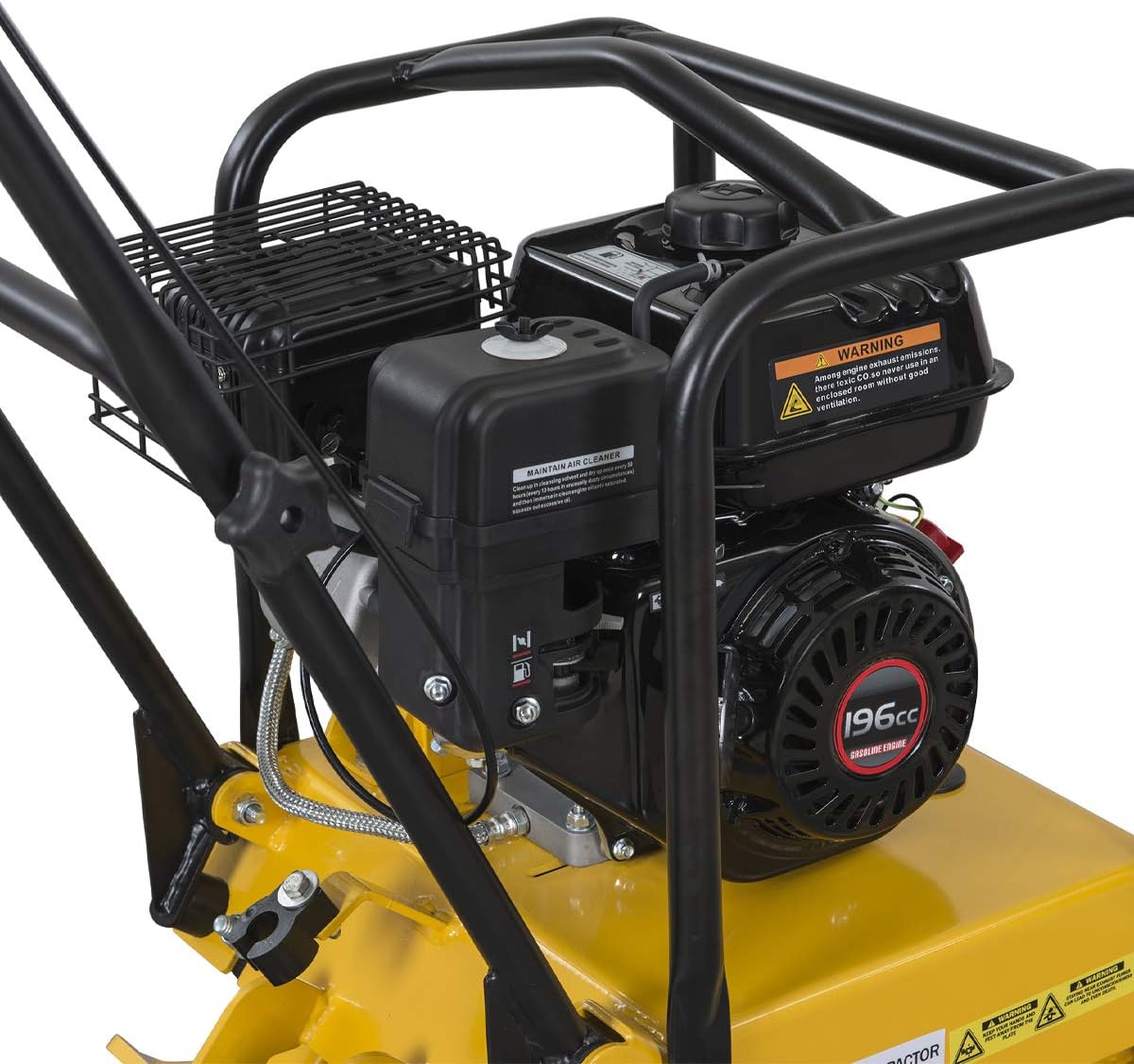 6.5hp Walk Behind Plate Compactor with Foldable Handle V963642