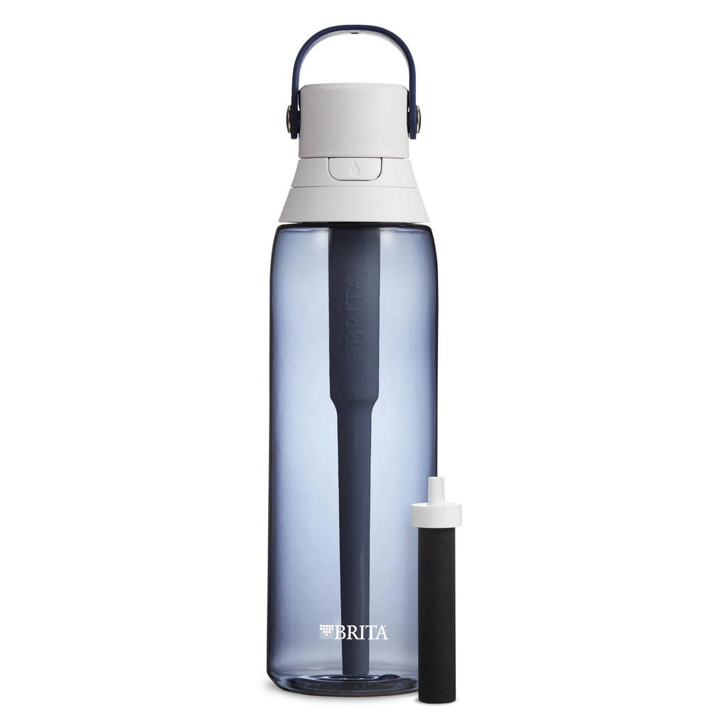 26oz Leak Proof Filtered Water Bottle with Straw H23421