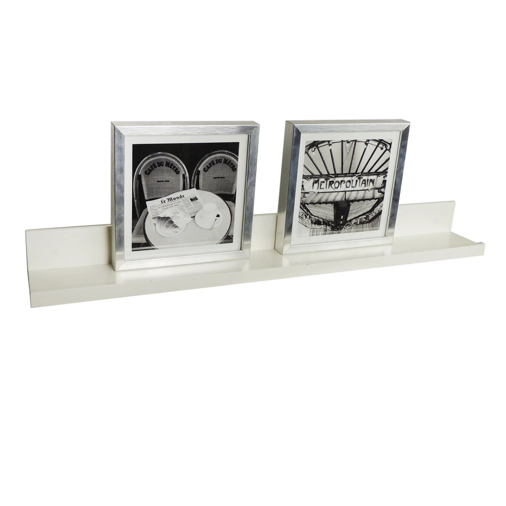 White 4.5" x 35.4" Floating Shelf A836